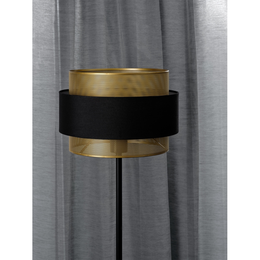 Osram - Candeeiro de pé DECOR HORNET 1xE27/10W/230V preto/dourado