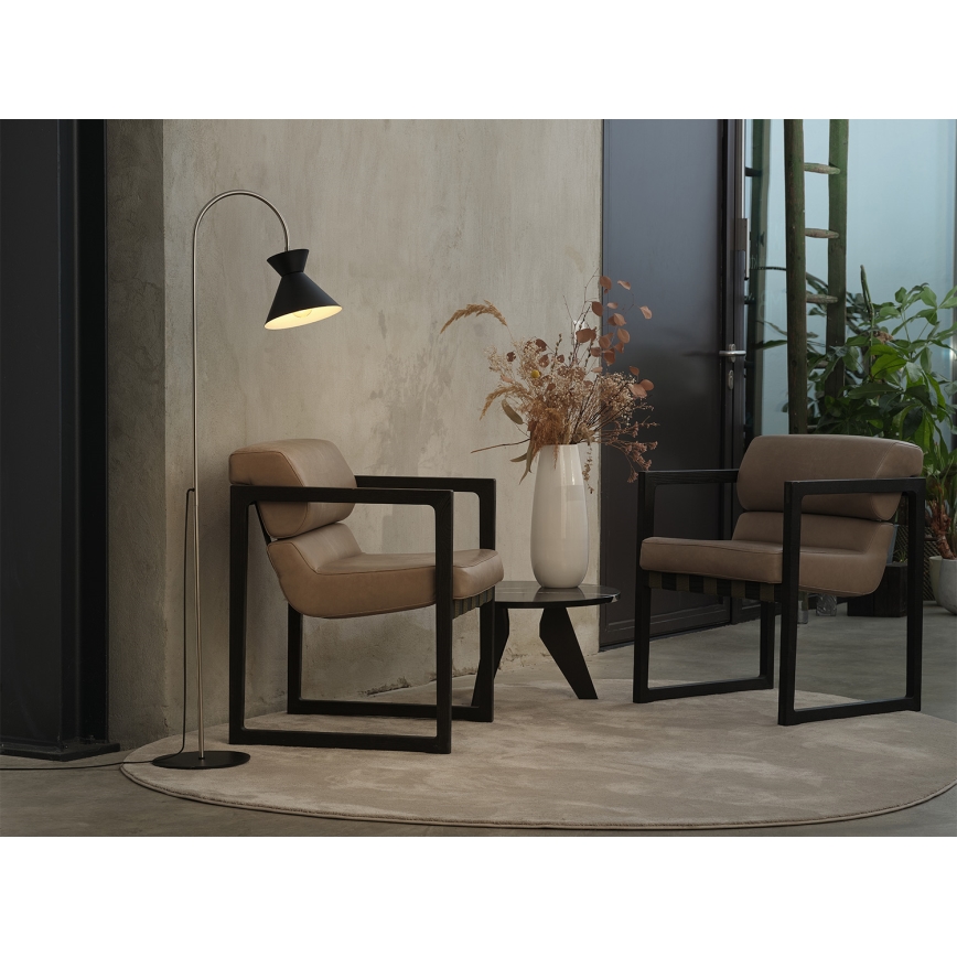 Osram - Candeeiro de pé DECOR WAIST 1xE27/40W/230V preto
