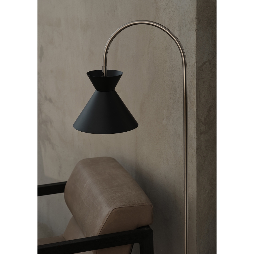 Osram - Candeeiro de pé DECOR WAIST 1xE27/40W/230V preto