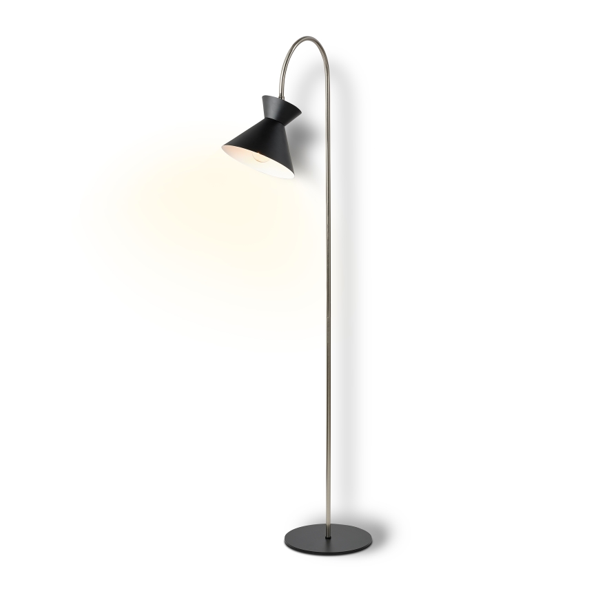 Osram - Candeeiro de pé DECOR WAIST 1xE27/40W/230V preto