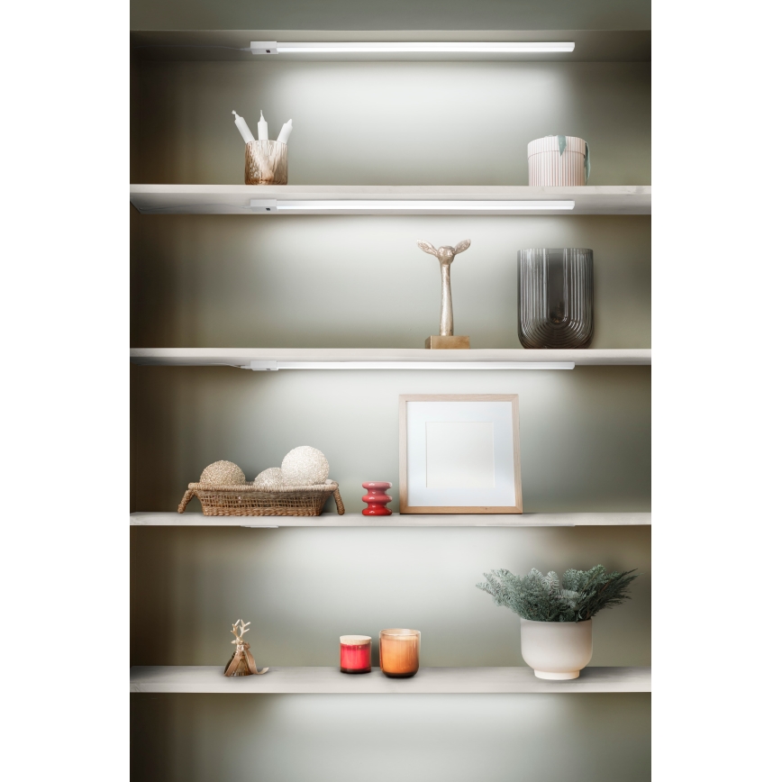 Osram - Luminária LED dimerizável para montagem sob armário com sensor de movimento BATTEN LED/11W/230V 2700/4000/6500K 81,7 cm branca