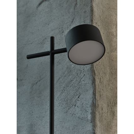 Osram - Candeeiro de pé LED regulável por toque DECOR KYOTO LED/12W/230V CRI 90 preto