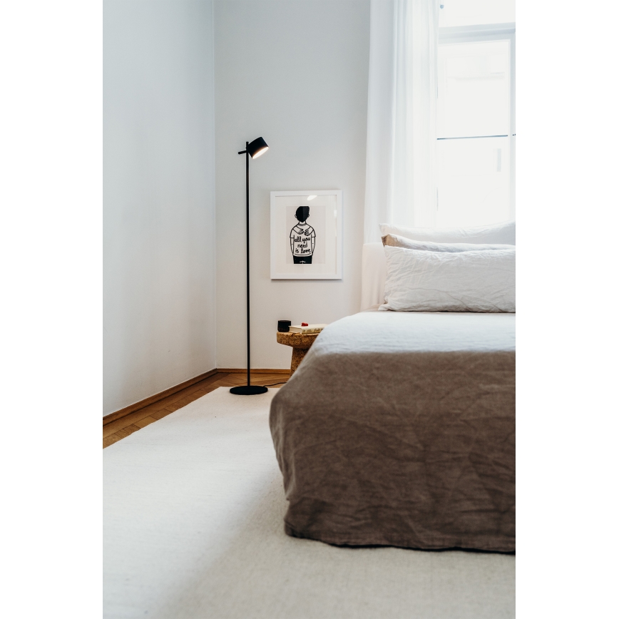 Osram - Candeeiro de pé LED regulável por toque DECOR KYOTO LED/12W/230V CRI 90 preto