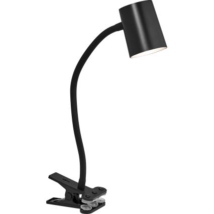 Osram - Candeeiro de secretária com clipe DESK LINE 1xGU10/9W/230V preto