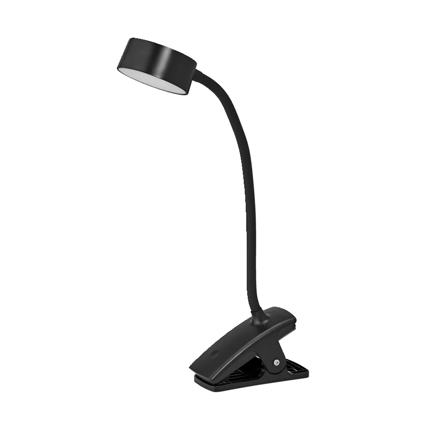 Osram - Candeeiro de secretária dimerizável com clipe OFFICE LINE LED/4,8W/230V 3000/4000/6500K preto