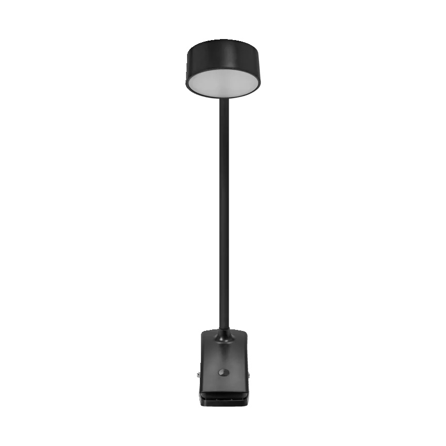 Osram - Candeeiro de secretária dimerizável com clipe OFFICE LINE LED/4,8W/230V 3000/4000/6500K preto