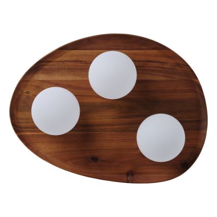 Osram - Candeeiro de tecto ACACIA NEST 3xG9/5W/230V em acácia