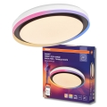 Osram - Candeeiro de tecto dimerizável LED RGBW SMART+ MAGIC LED/38W/230V Ø 49 cm preto 2700-6500K Wi-Fi