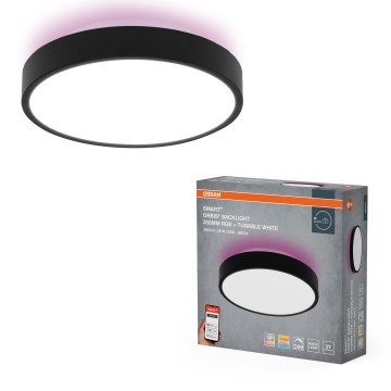 Osram - Candeeiro de tecto dimerizável LED RGBW SMART+ ORBIS LED/28W/230V pr. 35 cm 2700-6500K Wi-Fi