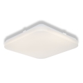 Osram - Candeeiro de tecto LED com sensor de crepúsculo SQUARE LED/24W/230V 33x33 cm