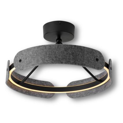 Osram - Candeeiro de tecto LED de sobrepor DECOR CURVE LED/33W/230V Ø 43 cm cinzento