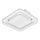 Osram - Candeeiro de tecto LED dimerizável com ventilador LED/55W/230V 3000-6500K branco + comando remoto