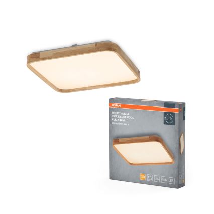 Osram - Candeeiro de teto LED regulável ORBIS ALICIA LED/24W/230V 39,5x39,5 cm bege