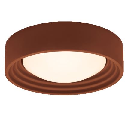 Osram - Luminária de teto LED dimerizável ORBIS CONCRETE LED/13W/230V Ø 30 cm castanho/betão