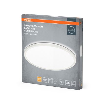 Osram - Candeeiro de tecto LED dimerizável ORBIS LED/22W/230V branco