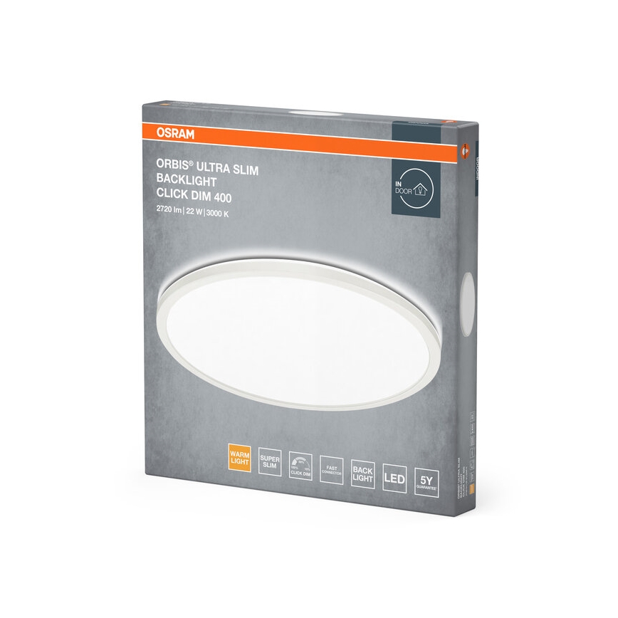 Osram - Candeeiro de tecto LED dimerizável ORBIS LED/22W/230V branco