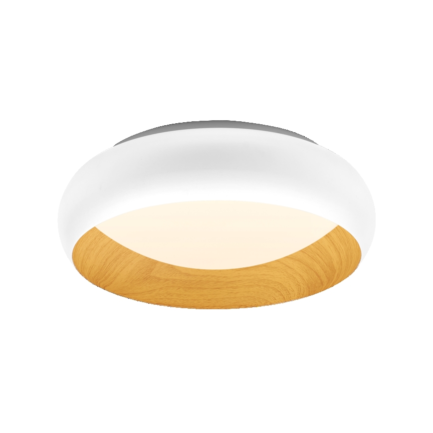 Osram - Luminária de teto LED dimerizável ORBIS LIVIA LED/16W/230V Ø 30 cm branco/castanho