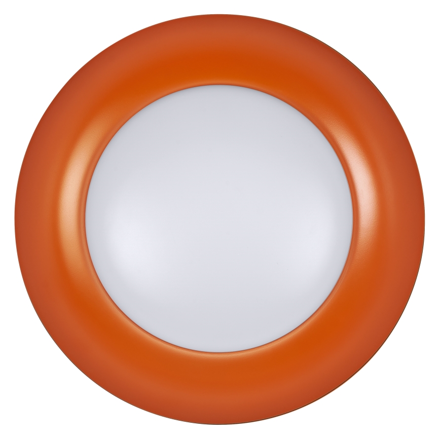 Osram - Candeeiro de teto LED regulável ORBIS PLATE LED/35W/230V Ø 43 cm laranja/preto