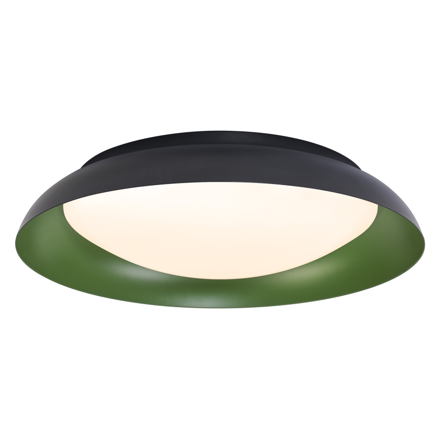 Osram - Luminária de teto LED dimável ORBIS PLATE LED/45W/230V Ø 48 cm verde/preto