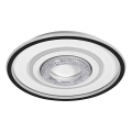 Osram - Candeeiro de tecto LED ORBIS CRISTALLY LED/50W/230V 2700/4000/6000K Ø 43 cm branco/preto