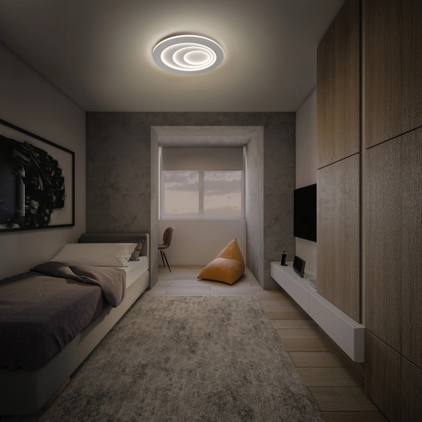 Osram - Candeeiro de tecto LED ORBIS SPIRAL LED/63W/230V branco