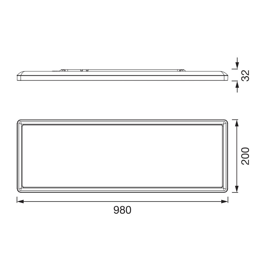 Osram - Luminária de teto LED PLANON EASYFIX LED/30W/230V 2800/4000/6000K IP54 branca