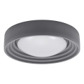 Osram - Candeeiro de tecto LED regulável ORBIS CONCRETE LED/18W/230V Ø 40 cm cinzento/betão