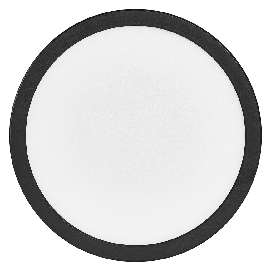 Osram - Luminária de teto LED dimerizável ORBIS ULTRA SLIM LED/15W/230V 3000K Ø 23,5 cm preta