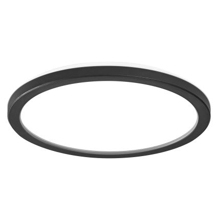 Osram - Luminária de teto LED dimerizável ORBIS ULTRA SLIM LED/15W/230V 3000K Ø 23,5 cm preta