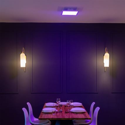 Osram - LED RGBW Candeeiro de tecto dimerizável SMART+ PLANON LED/20W/230V 30x30 cm