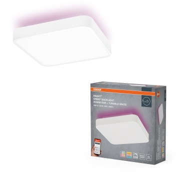Osram - Candeeiro de tecto LED RGBW regulável SMART+ ORBIS LED/28W/230V 35x35 cm 2700-6500K Wi-Fi