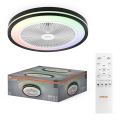 Osram - Candeeiro de teto LED dimerizável com ventilador MURLAN LED/26W/230V 3000-6500K + controlo remoto