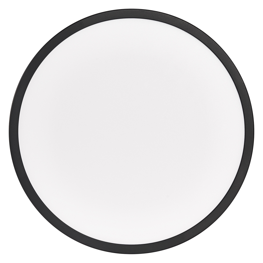 Osram - Luminária de teto LED dimerizável ORBIS ULTRA SLIM LED/22W/230V 3000K Ø 40 cm preta