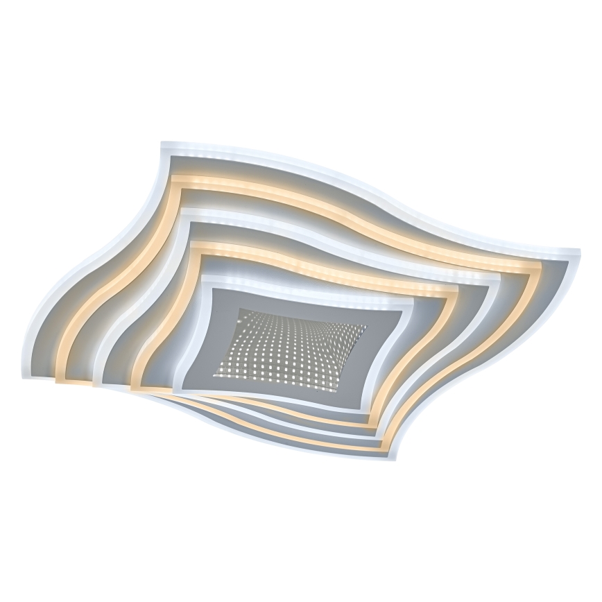 Osram - Candeeiro de tecto LED dimerizável ORBIS WAVES LED/43W/230V 2600-6000K 48x48 cm branco + controlo remoto