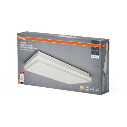 Osram - Luminária de teto LED dimerizável SMART+ MAGNET LED/42W/230V 30x60 cm 3000-6500K Wi-Fi