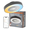 Osram - Candeeiro de teto LED regulável com ventilador SMART+ LED/78W/230V 3000-6500K Wi‑Fi + controlo remoto