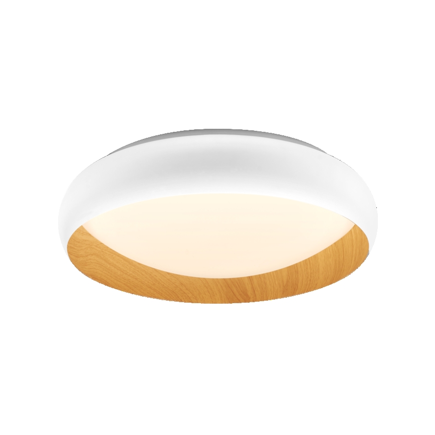 Osram - Luminária de teto LED dimerizável ORBIS LIVIA LED/24W/230V Ø 43 cm branco/castanho