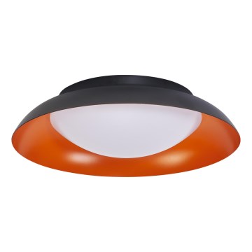 Osram - Candeeiro de teto LED regulável ORBIS PLATE LED/35W/230V Ø 43 cm laranja/preto