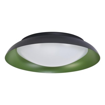 Osram - Candeeiro de teto LED regulável ORBIS PLATE LED/35W/230V Ø 43 cm verde/preto