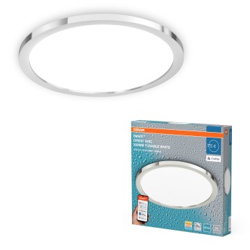 Osram - Candeeiro de Teto LED Regulável para Casa de Banho SMART+ DISC LED/18W/230V 3000-6500K IP44 Wi-Fi