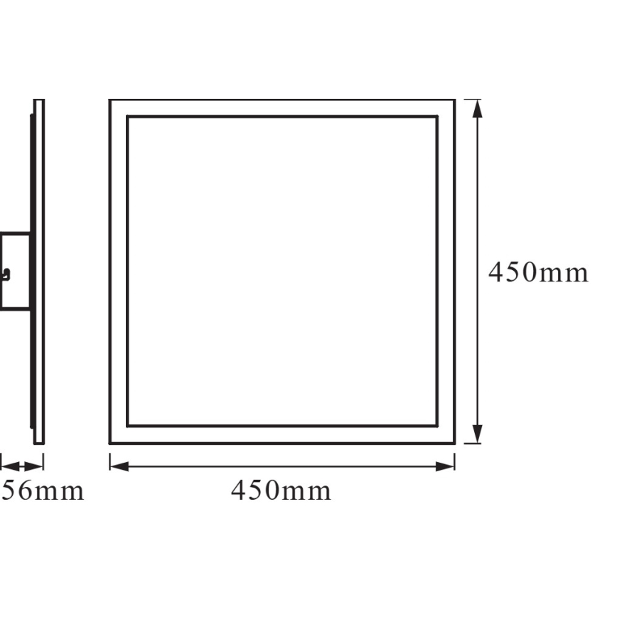 Osram - Candeeiro de teto LED dimerizável SMART+ PLANON LED/28W/230V 45x45 cm 3000-6500K Wi-Fi
