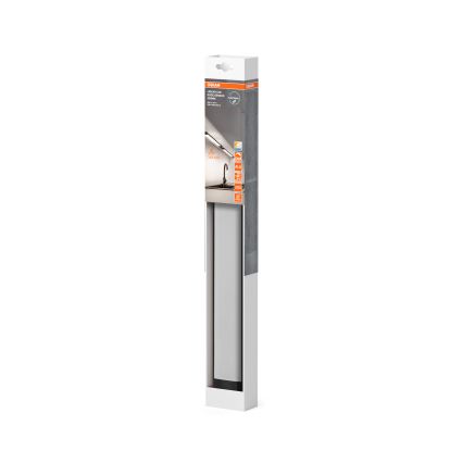Osram - Luminária LED dimerizável para instalação sob armários com sensor de movimento LINEAR EDGE LED/8W/230V 3000/4000/6500K 50 cm preta