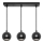 Osram - Candeeiro pendente com cabo SPOT SPHERAL 3xGU10/6W/230V preto