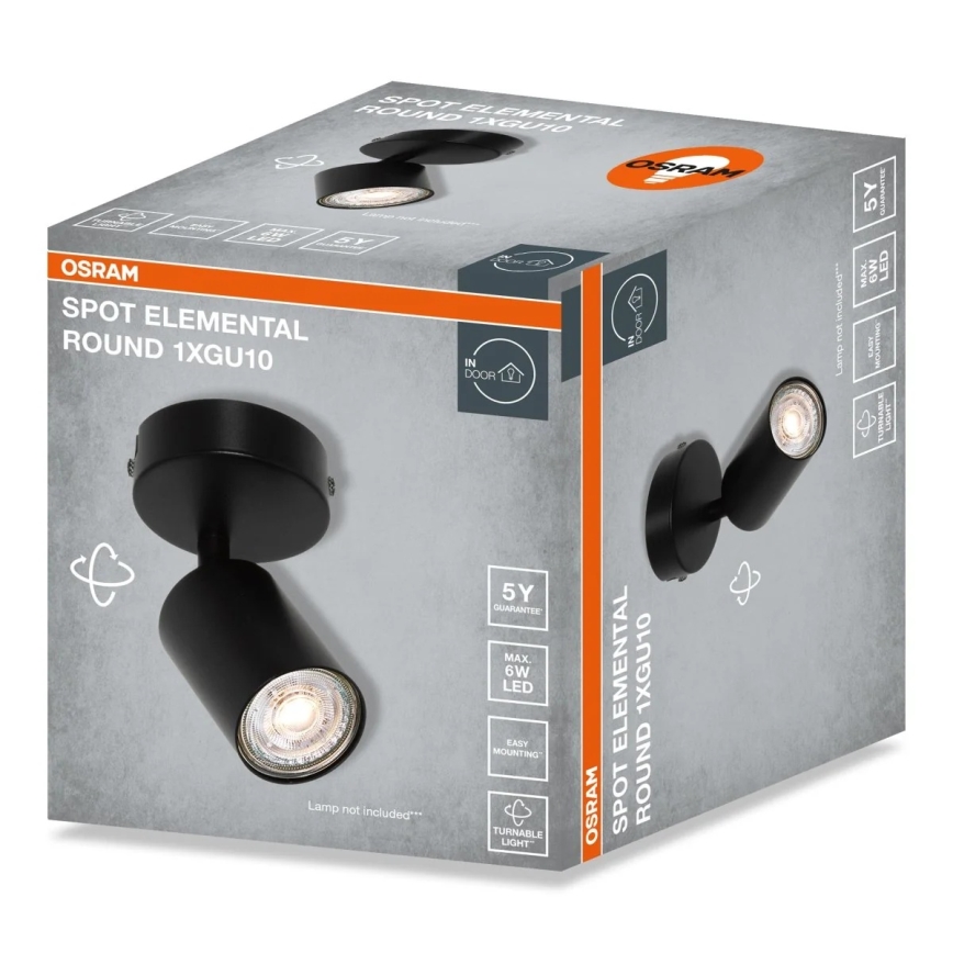 Osram - Candeeiro spot ELEMENTAL 1xGU10/6W/230V