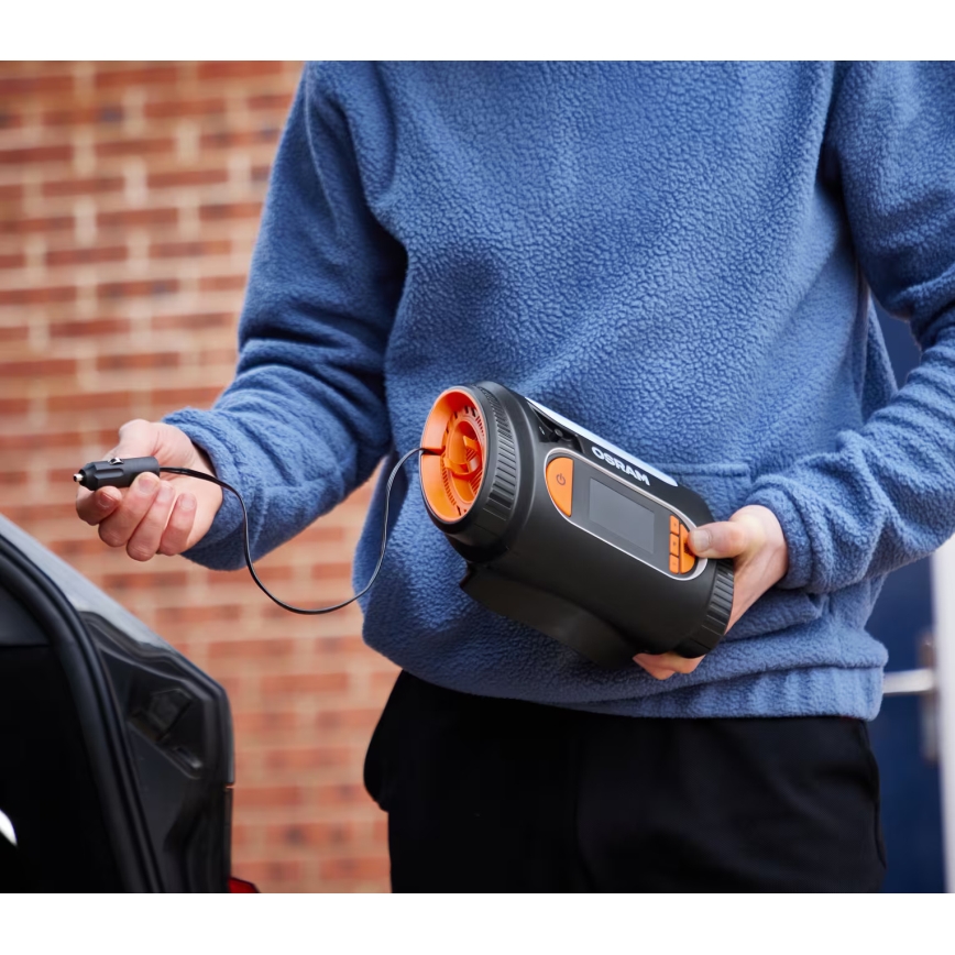 Osram - Compressor digital para pneus TYREinflate 2120 180W/12V