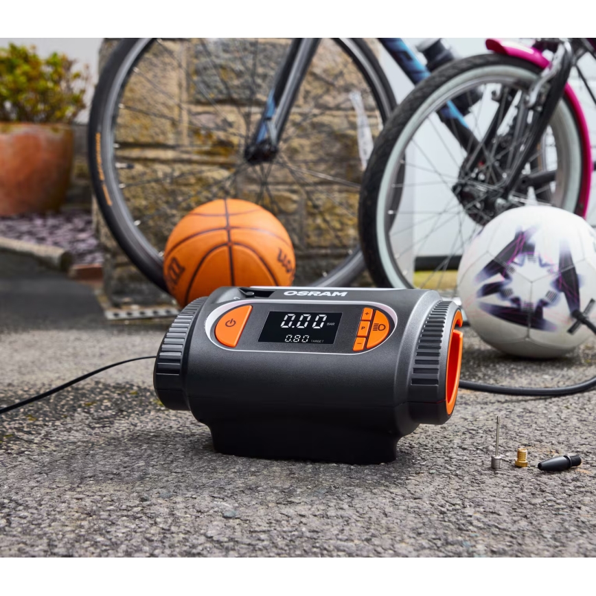 Osram - Compressor digital para pneus TYREinflate 2120 180W/12V