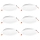 Osram - Conjunto com 6 luminárias de embutir LED ESSENTIAL LED/18W/230V 6500K, diâmetro 22 cm, brancas