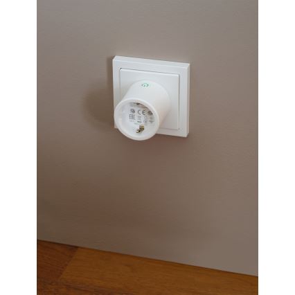 Osram - Conjunto de 2 tomadas inteligentes SMART+ MATTER SCHUKO 2300W/230V/10A Wi-Fi brancas