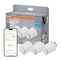 Osram - Conjunto de 3 Cabeças Termostáticas SMART+ 3x AA Wi-Fi