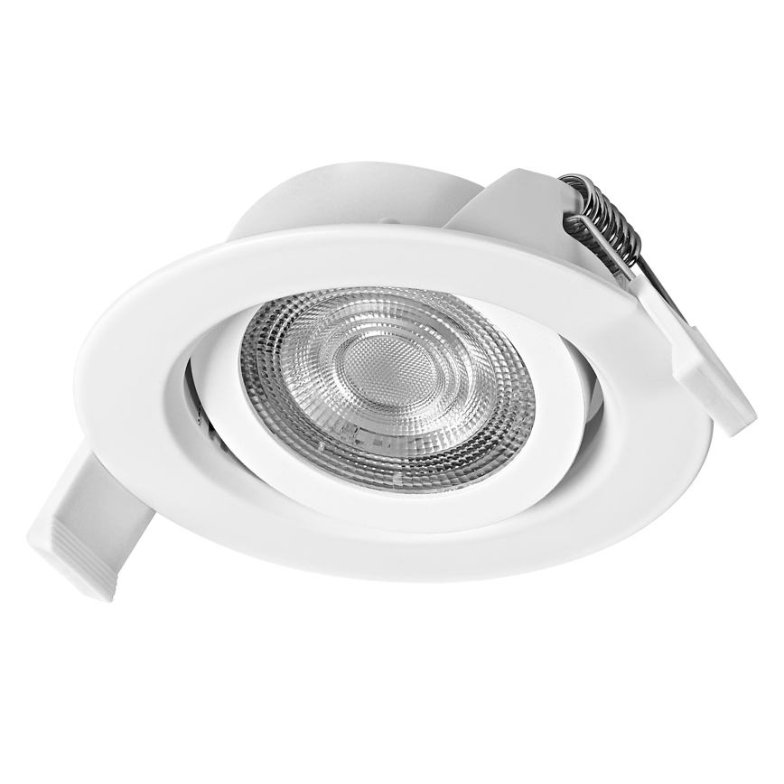 Osram - Conjunto de 3 spots de embutir LED reguláveis SPOT LED/4,9W/230V 2700K Ø 8,7 cm brancos